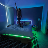 MONSTER Multi Color / Multi White 6.5ft. LED Light Strip with remote